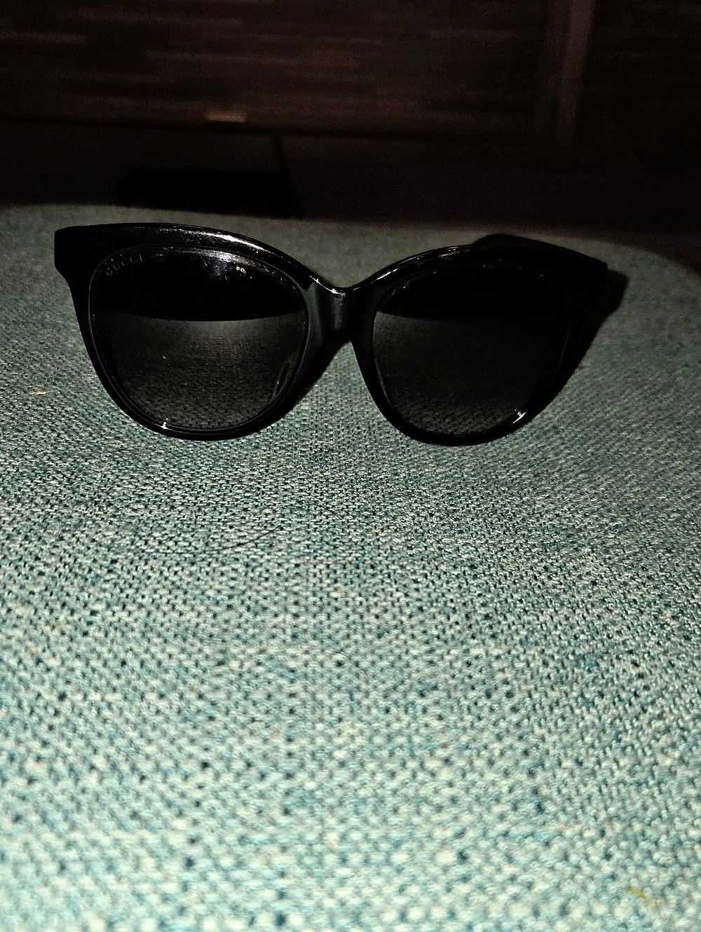 Gucci Black Cat-Eye Sunglasses